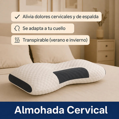 Almohada Ortopédica Cervical 🛏️